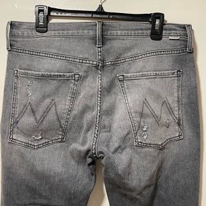 Mother Denim- scrapper cuff ankle fray Sz. 30